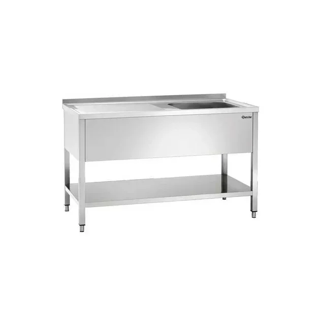 Fregadero de Remojo 1 Cubeta 50x50 cm - Longitud 1400 mm