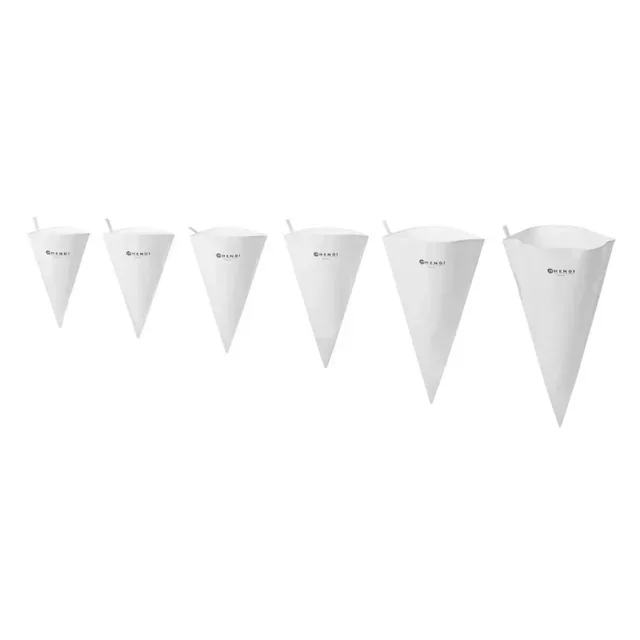 Spritzbeutel Baumwolle 40 cm - Set mit 2 wiederverwendbaren Stücken