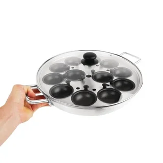 Aluminum Egg Poacher - 35 cm Diameter