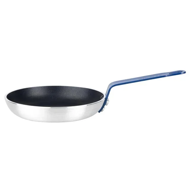 Aluminum Non-Stick Frying Pan 20 cm Blue Handle Teflon Coating