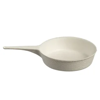 Poêle à Frire Eskoffié - Pulpe de Canne - 25 ml - Pack 100 Unités