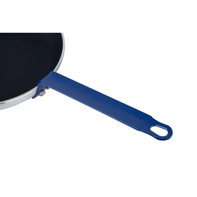 Padella 28cm Alluminio Teflon Plus Antiaderente Manico Blu