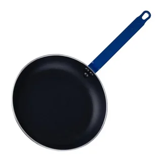 Padella 28cm Alluminio Teflon Plus Antiaderente Manico Blu