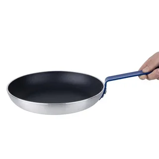 Padella 28cm Alluminio Teflon Plus Antiaderente Manico Blu
