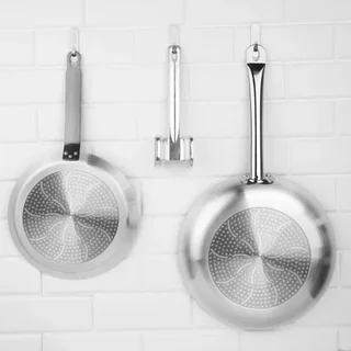 Poêle Aluminium Ø 30cm Revêtement Téflon Antiadhésif Compatible Induction