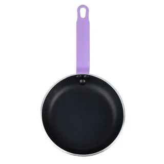 Padella in Alluminio Rivestimento Antiaderente Manico Viola 20 cm