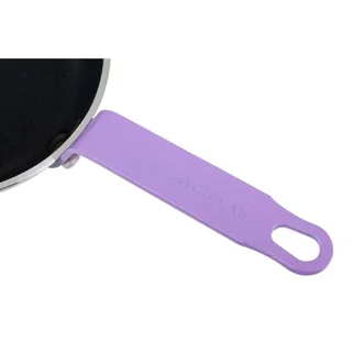 Padella in Alluminio Rivestimento Antiaderente Manico Viola 20 cm