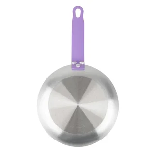 Padella in Alluminio Rivestimento Antiaderente Manico Viola 20 cm