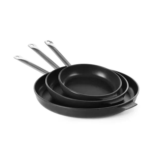Sartén Aluminio Hierro Fundido 23 cm - Diámetro Compacto Cocina