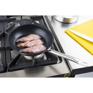 Poêle Inox 240 mm Revêtement Antiadhésif