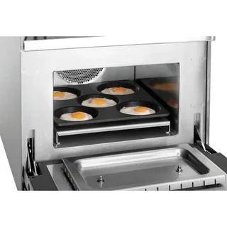 Snackjet-Pfanne mit 5 Fächern