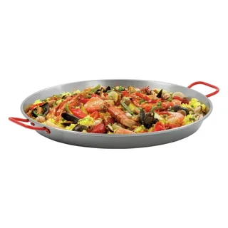 Paella-Pfanne Ø 46 cm - Polierter Stahl