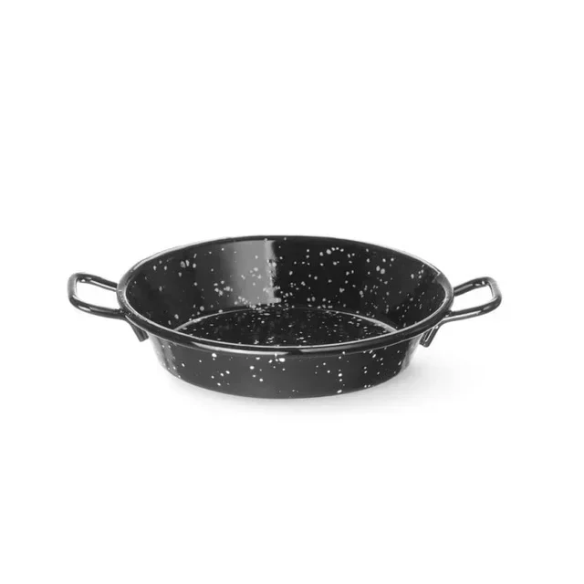Enamelled Paella Pan 100 mm - Enamelled Steel Induction