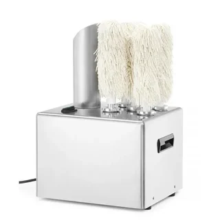 Glass Polisher 4 Heads Rotary Brushes