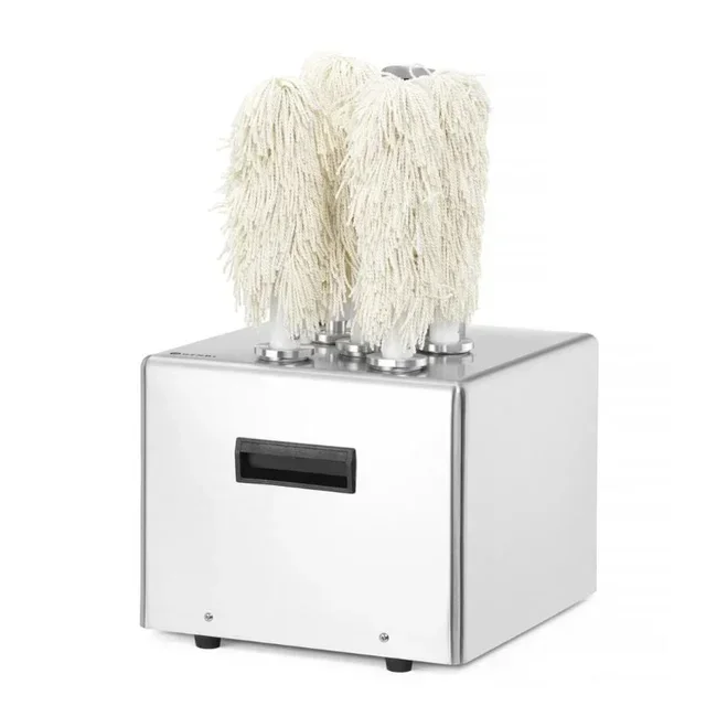 Glass Polisher 4 Heads Rotary Brushes