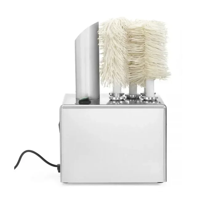 Glass Polisher 4 Heads Rotary Brushes