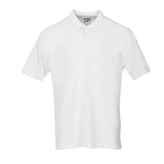 Unisex White Polo Shirt - Extra Large XL