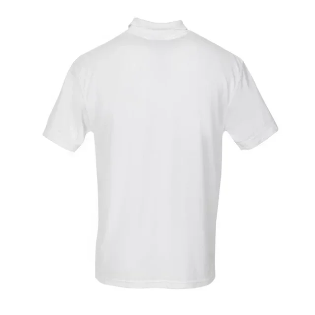 Unisex White Polo Shirt - Extra Large XL