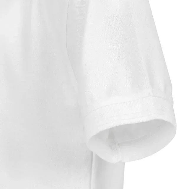 Unisex White Polo Shirt - Extra Large XL