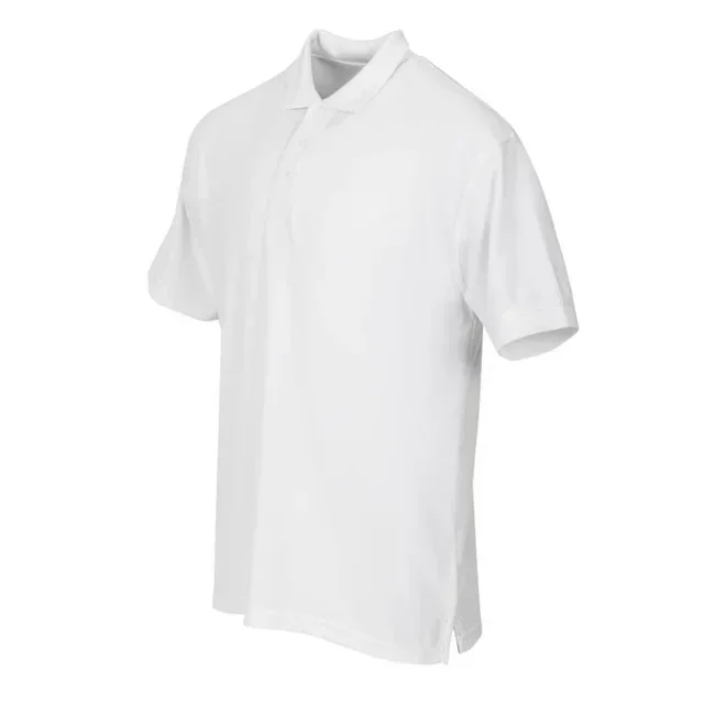 Polo Unisex Bianco - Taglia L