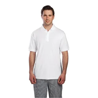 Polo Unisex Bianco - Taglia L