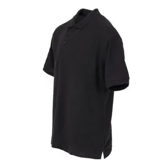 Unisex Black Polo Shirt - Extra Large Size