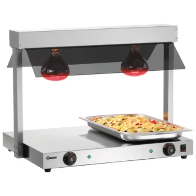 Double Zone Infrared Heating Plate