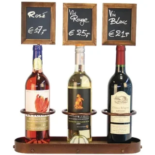 Wine Bottle Display Slate Blackboard