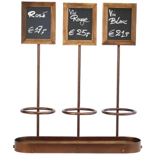 Wine Bottle Display Slate Blackboard