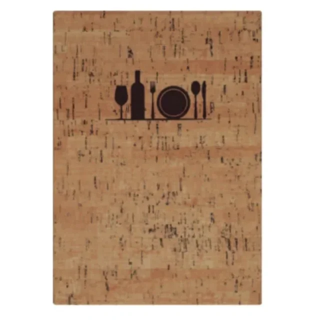 Velazquez Menu Card Holder Faux Leather A5 Format