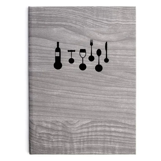 A5 Genuine Leather Menu Holder Cassat