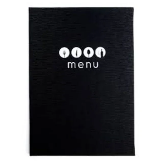 Dali Menu Holder Faux Leather A4