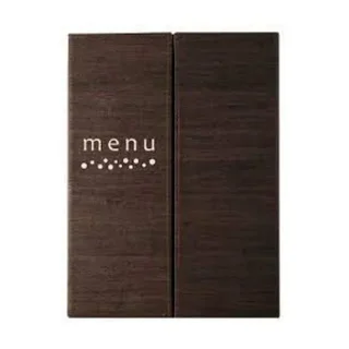 Porte-Menu Leo Simili-Cuir Format A4