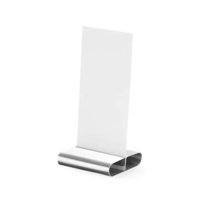 Menu Holder Set of 6 - Table Display Stand for Restaurant