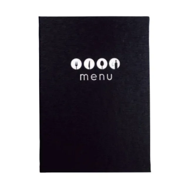 Menu Holder Marie Faux Leather A4 Format