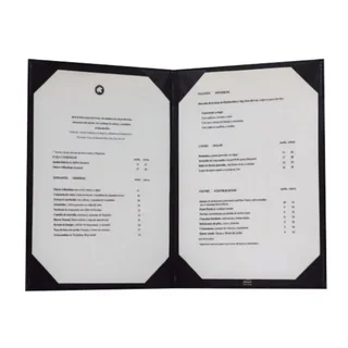 Porta Menu Marie Similpelle Formato A4