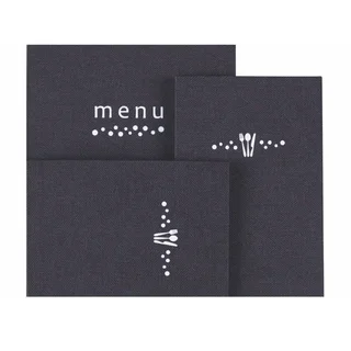 Pablo Menu Holder Faux Leather A4