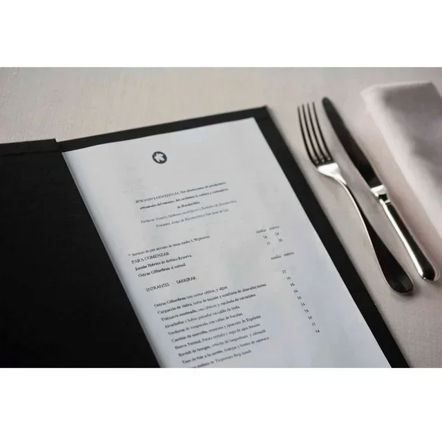 Paul Porta-Cardápio Couro Legítimo A4