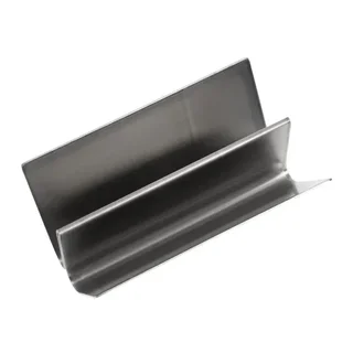 Portamenú Acero Inoxidable Forma Triangular