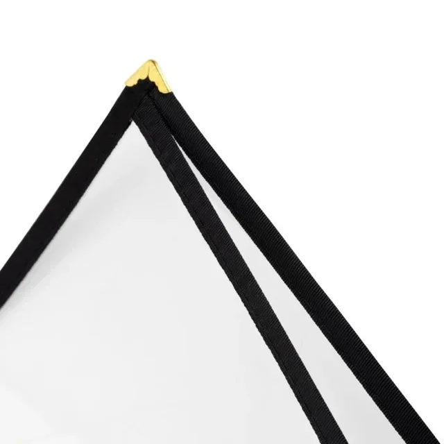 Porte-Menu US Format A4 Double Face Noir