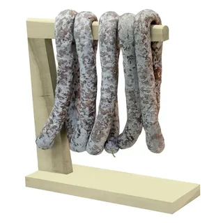 Wooden Sausage Holder 350x120 mm for Smoking - Poplar Wood