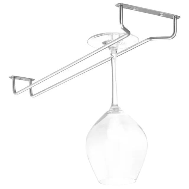 Porta-Copos de Parede Aço Inoxidável - 1 Linha