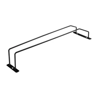 Schwarzer Stiel-Glasständer 40,6 cm