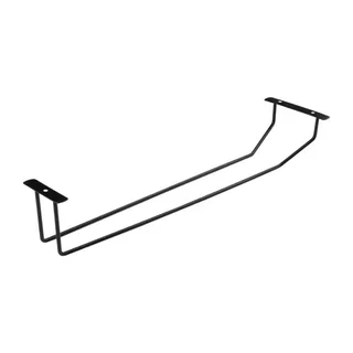 Schwarzer Stiel-Glasständer 40,6 cm