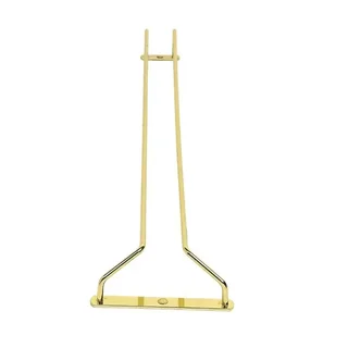 Hanging Brass Footed Glass Rack - 60 cm Height