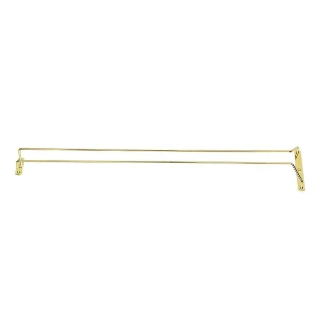 Hanging Brass Footed Glass Rack - 60 cm Height