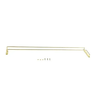 Hanging Brass Footed Glass Rack - 60 cm Height
