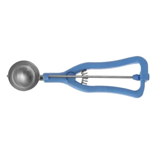 Porcionador de Sorvete Profissional 51 mm - Colher Dosadora Redonda em Aço Inoxidável