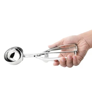 70ml Edelstahl Eisportionierer - Professionelle Portionierschaufel