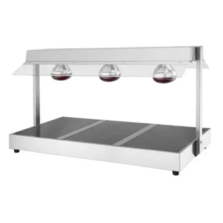 Ponte Termico 3 Vasche Gastronorm GN 1/1 - Struttura in Acciaio Inox